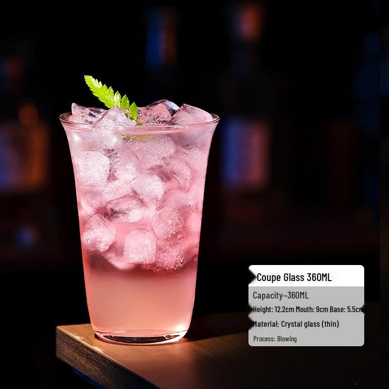 Japanische Collins-Tasse: Leichtes Highball-Glas für Cocktails und Long Island Iced Tea
