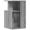  Side Table, Grey Sonoma Oak, 35x35x60 Cm