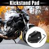 Motoforti Motorcycle Kickstand Pad Support Footplate Parking Stand Side Stand Extension for Yamaha MT-09