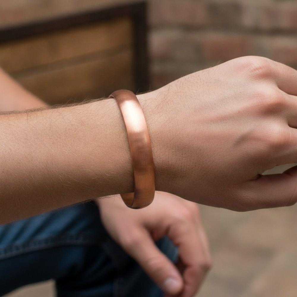 Waterproof Copper Bracelet Adjustable Bangle Jewelry Durable Unisex Bracelet Casual Outfits