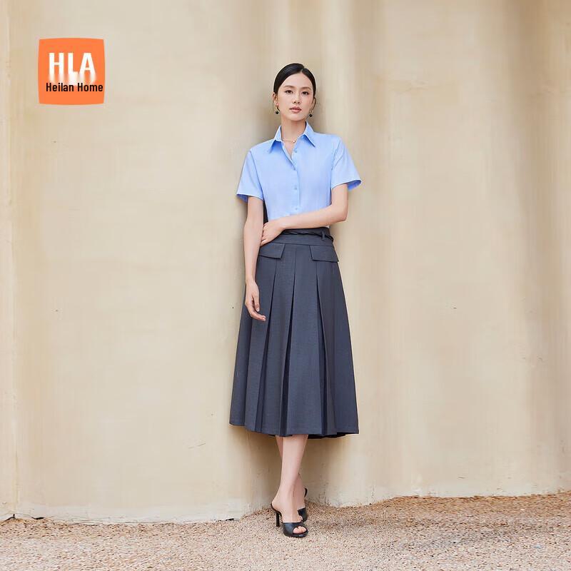 

HLA Women s Summer Short-Sleeve Formal Shirt 170/96A