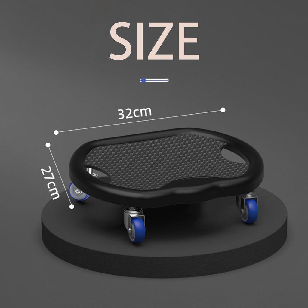 Fitness Abdominal Exercise Plate with Wheels Exercise Your Muscles In a Balanced Way for Full Body Workout Fitness