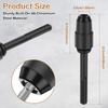 Electric Drill Adapter SDS Max To SDS Plus Sturdy 40Cr Steel Drill Chuck Conversion Tool SDS Max To SDS Plus Drill Converter