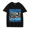 Italian Brainrot Funny Meme T Shirt Men Women Tralalero Tralala Tung Tung Tung Sahur Bombardiro Crocodilo Brr Brr Cappuccino Tee