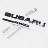 ABS Car Stickers Letter Emblem for B-R-Z SYMMETRICAL AWD WRX F-orester XV O-utback Impreza STI L-egacy Trunk Badge Decoration