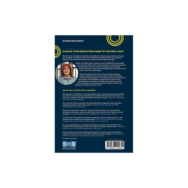 The Recruiters Handbook: A Complete Guide for Sourcing, Selecting, and Engaging the Best Talent