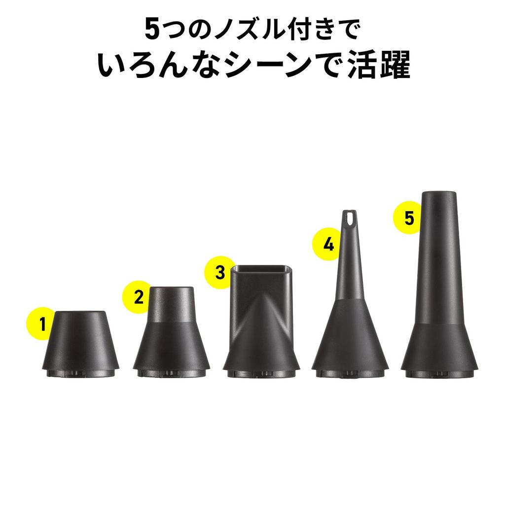 Sanwa Supply Electric Air Duster CD-ADE9BK