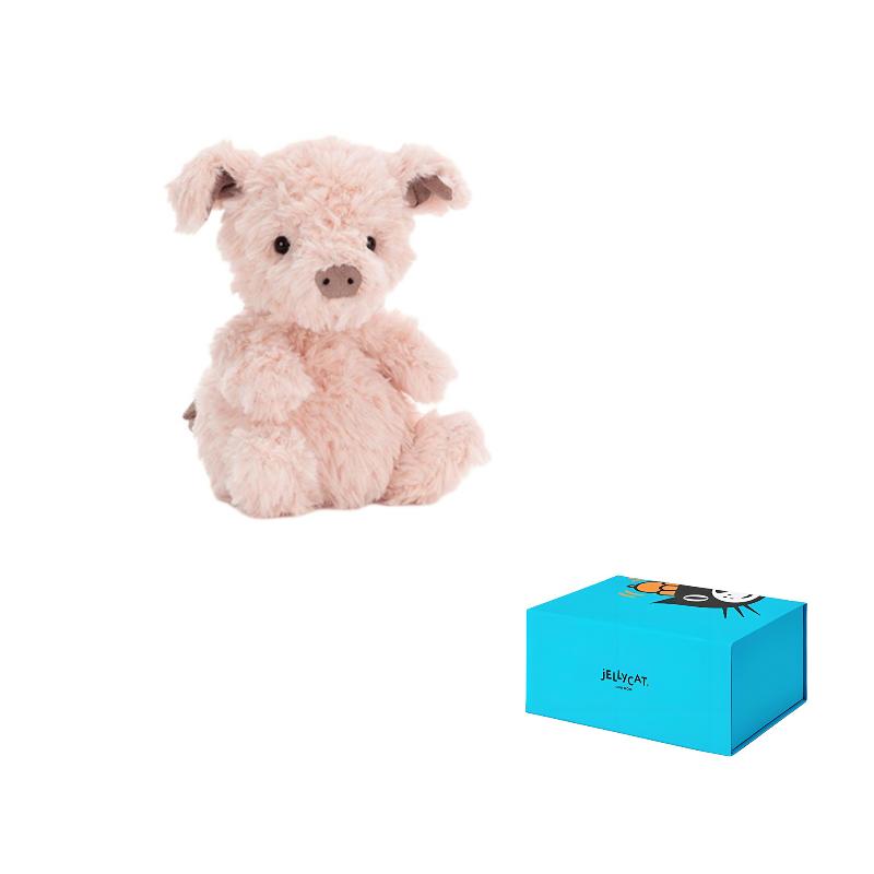 JELLYCAT Farm Animal Series LITTLE LEGS Sweet Pig Cute Pink Doll Plush Figure 13cm High