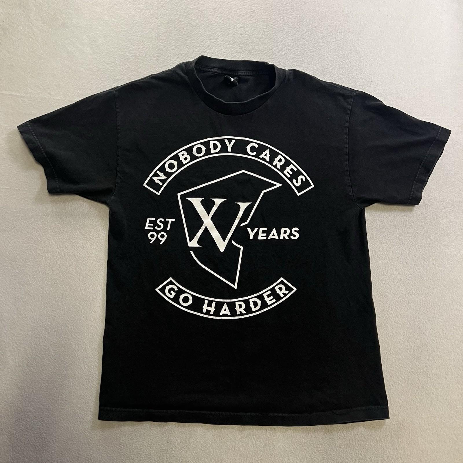 Famous Stars and Straps T-Shirt Men’s Size Large Black Short Sleeve Graphic Logo XL