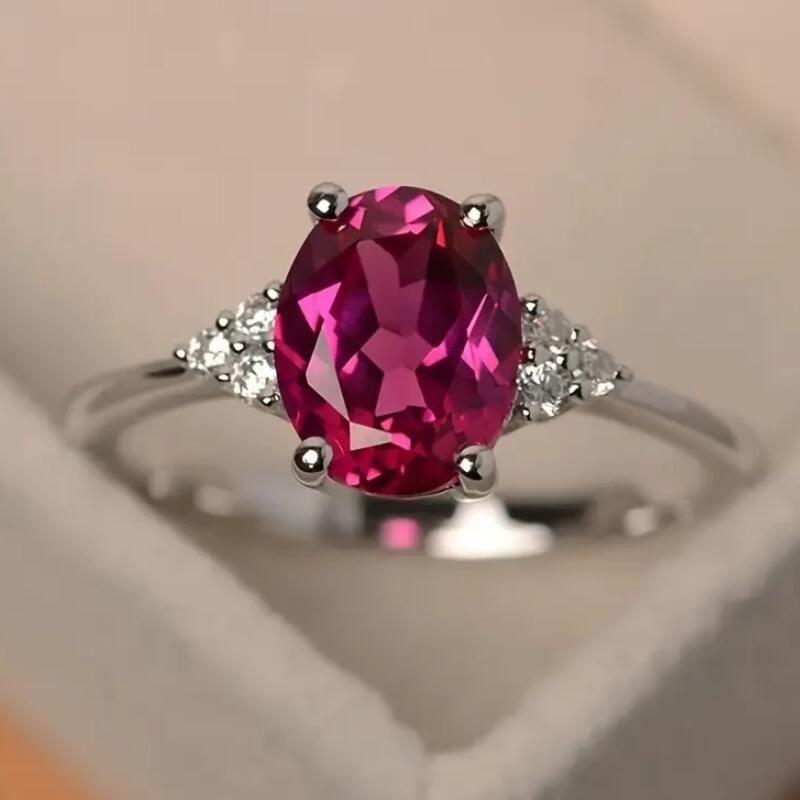 Trendy Flower Shape Rose Gold Color Two Piece Set Inlay Stone Rings For Women Fashion Rings Accessories Custom Jewelry
