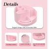 Nail Drill Holder 18 Hole Nails Drill Bit Holder Nails Desk Organizer Professional Nails Drill Holder Stand