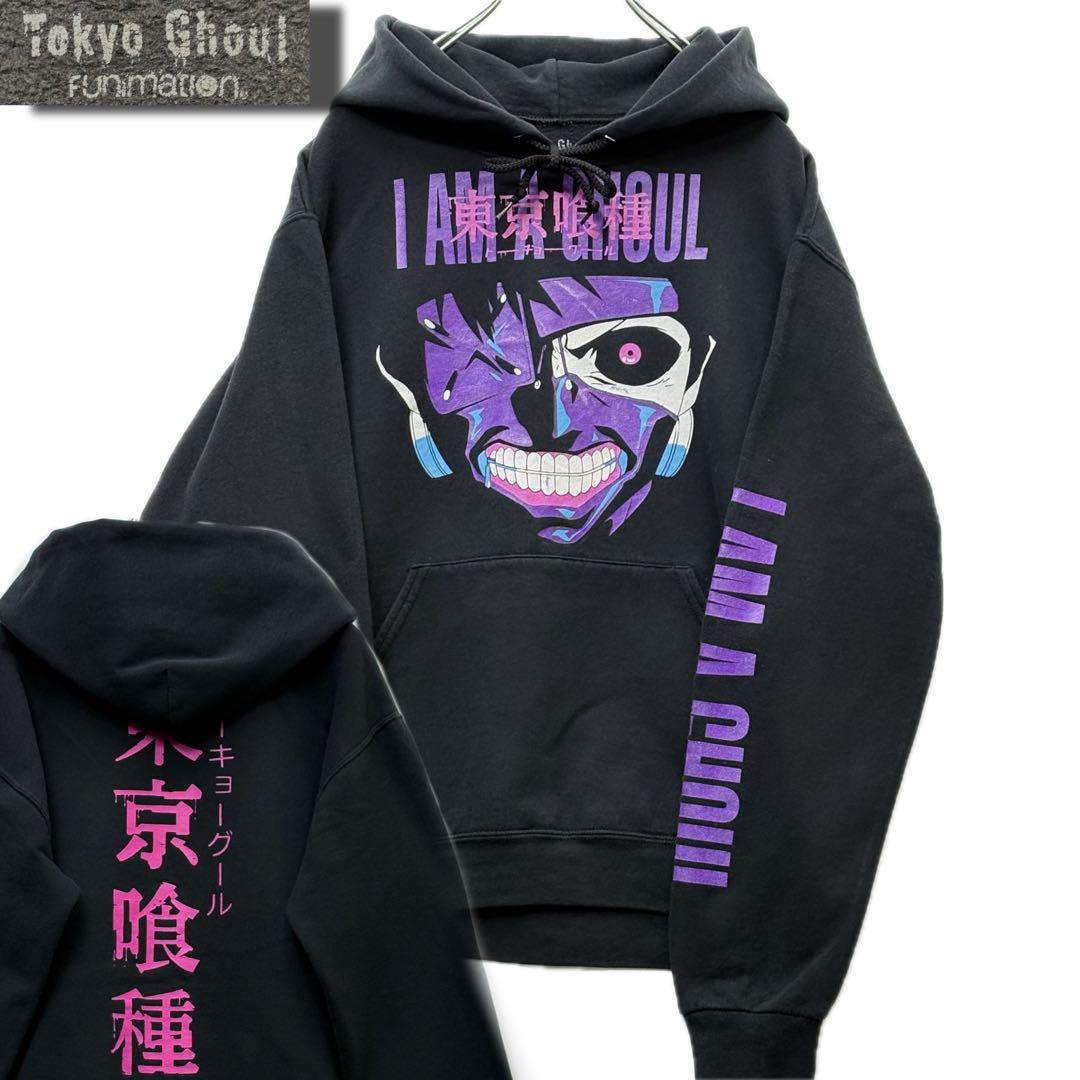 

[USED] Tokyo Ghoul I AM A GHOUL Hoodie S Anime