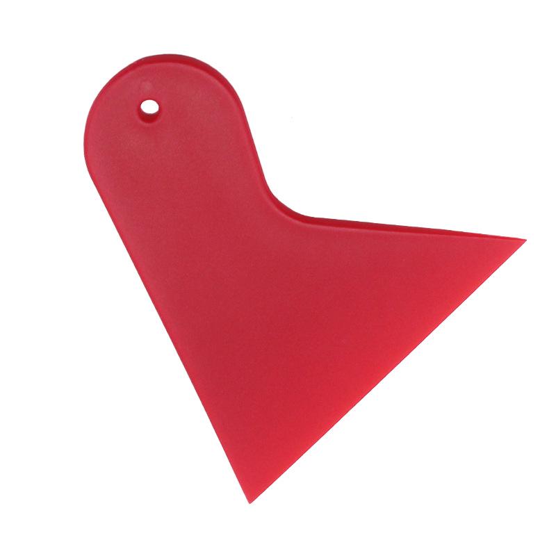 Triangular Multi-Functional Plastic Car Scraper for Film & Wash