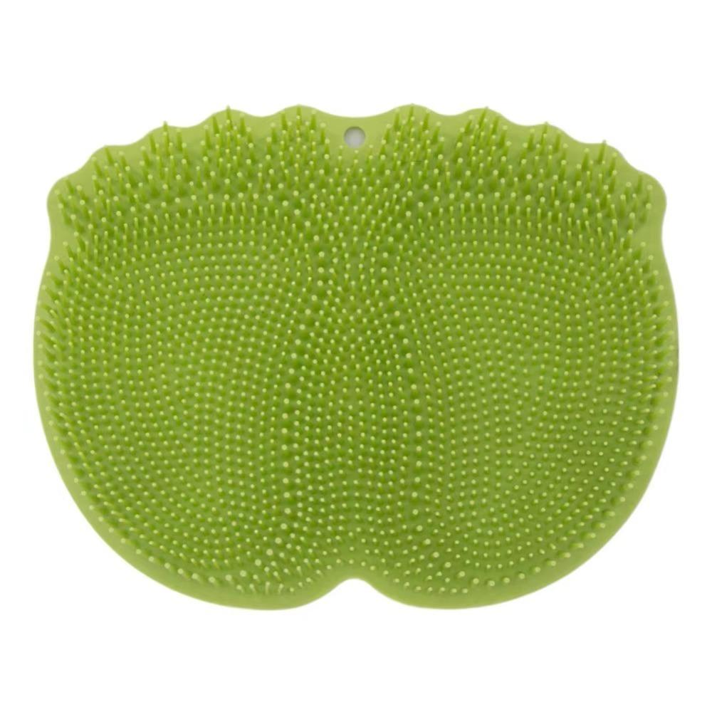 Exfoliation Silicone Foot Cleaning Massage Mat Non Slip Foot Scrubber Pad for Daily Bath Use