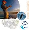 5 pçs pesca oval bolha flutuador claro ajustável portátil de enchimento água deslizamento fundido spin bobber kit equipamento pesca ao ar livre