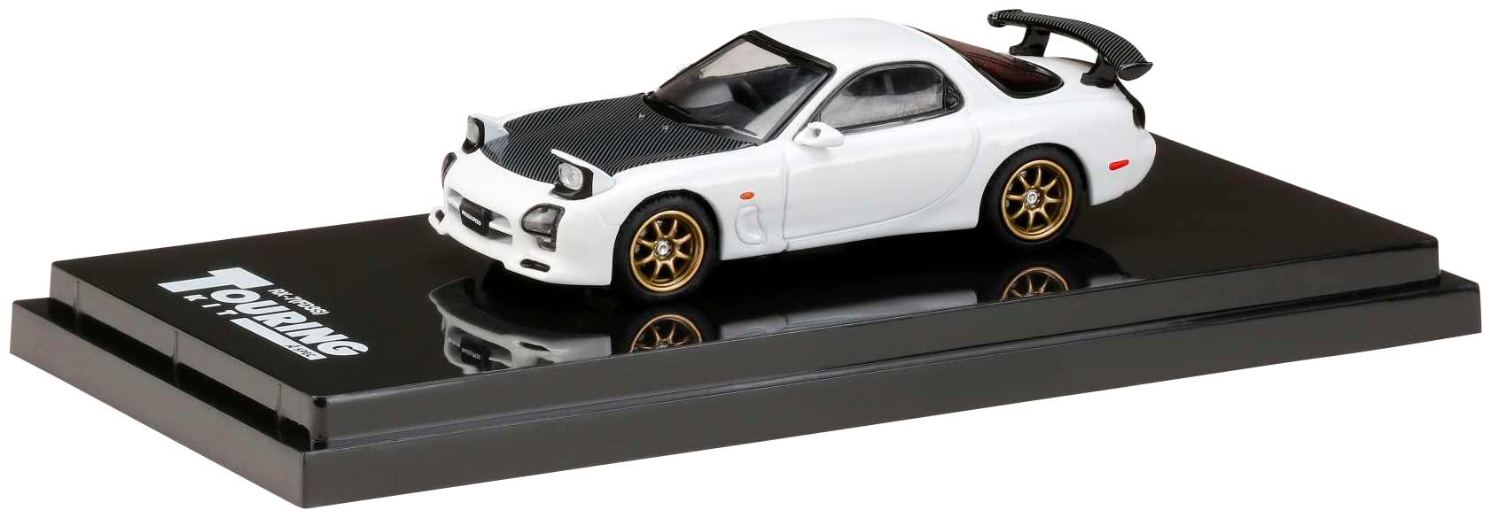 

Infini FD3S GT WING Pure White 1/64 RX-7 (A Spec.)