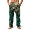 Men's Allover Printed Home Pants Sleeping Pajama Pants Long Pants Pajama Pants