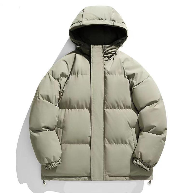 Autumn and Winter New Large-size Cotton-padded Clothes Men's Winter Coats Trendy Brand Hooded Thickened Cotton Clothes