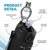 1L Sports Water Bottle Gym Travel Drinking Leakproof Bottle With Straw BPA-Free