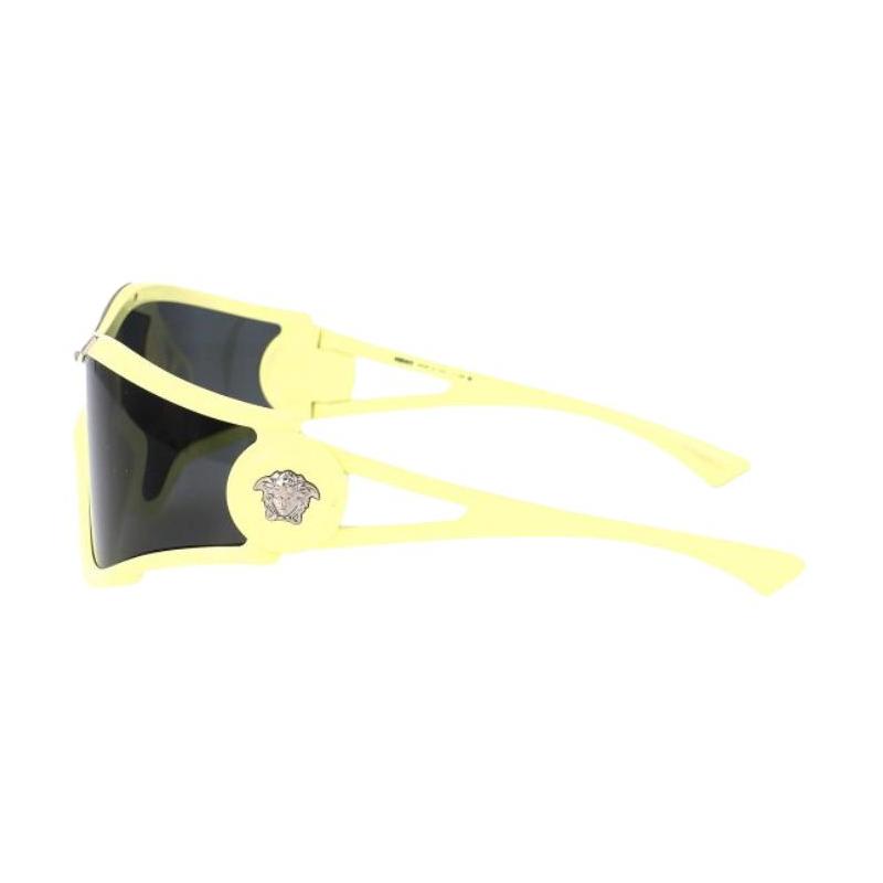 Versace Brand Logo Acetate Irregular Sunglasses Women's Yellow 27644046 0VE4475548687-Yellow 42(mm)