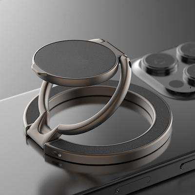 Obojstranný MagSafe stojan na telefón Magnetický držiak na prsteň pre telefón Stojan Magnetická rukoväť pre iPhone 16 15 14 13 Android Držiak do posilňovne do auta