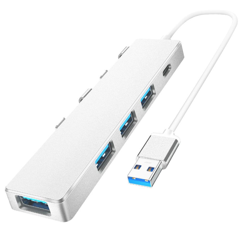 

ADS-301A Laptop USB Hub Expander to USB-C+USB 3.0+3xUSB 2.0 Silver