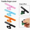 1PC Guitar Plectrum Finger Grip Sleeve, Silicone Picker Holder for Beginners Guitar Playing, String Sweep Anti-Slip Protector