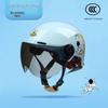Certified Children's Cute Motorcycle and Electric Scooter Helmet - All-Season, Half Helmet for Summer Use