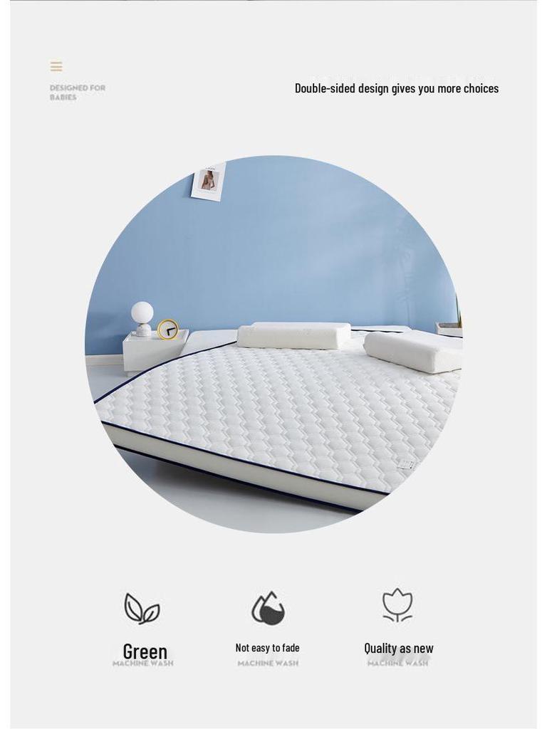 Saltea Tatami Moale Pad Futon pentru Cămin sau Utilizare Individuală - Saltea Pliabilă pentru Pat