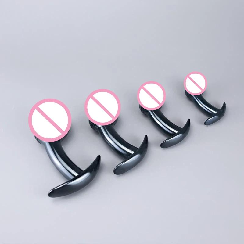 Safe Tpe Anal Plug Butt Plug Unisex Sexy Buttplug Big Dildo 4 Different Size Prostate Massager Adult Sex Toys For Men/Women
