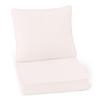 Amazon Basics Patio Chair Cushion Seat & Back Set, 48.3cm X 48.3cm X 7.6cm, Beige, 1 Set