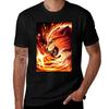 Fire Star Poster TShirt Plus Size Everyday Tee Shirt