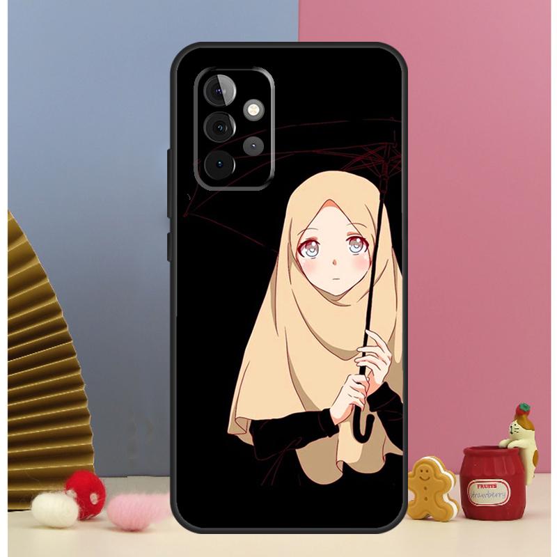 Islamic Hijab Girl Queen Case For Samsung Galaxy A56 A16 A26 A36 A13 A33 A53 A17 A54 A34 A14 A15 A35 A55 A52 A12 A32