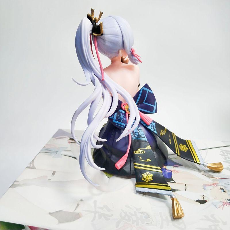 20cm Genshin Impact Kamisato Ayaka Anime figurka figurka pcv statua Model samochodu dekoracja kolekcjonerska lalka zabawka