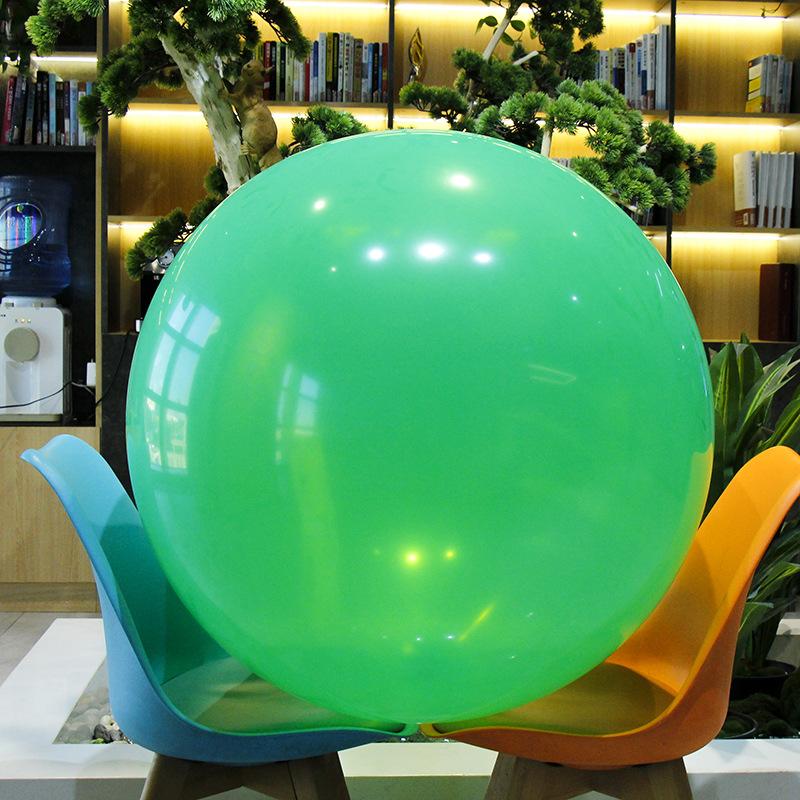 2/5/10pcs Wholesale 36 Inch Circular Thickened Latex Balloons Bars Parties Weddings Holiday New Year Baby Shower Decor Ballons