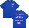 TINI STOESSEL A Ella Le Gusta Tini Print T Shirts Unisex WOMEN Clothing Harajuku High Street Tshirts Summer Tops Oversized T Shirt