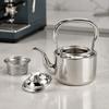 Stainless Steel Stainless Steel Teapot Top Handle Tea Kettle With Infuser  For Gas Stove