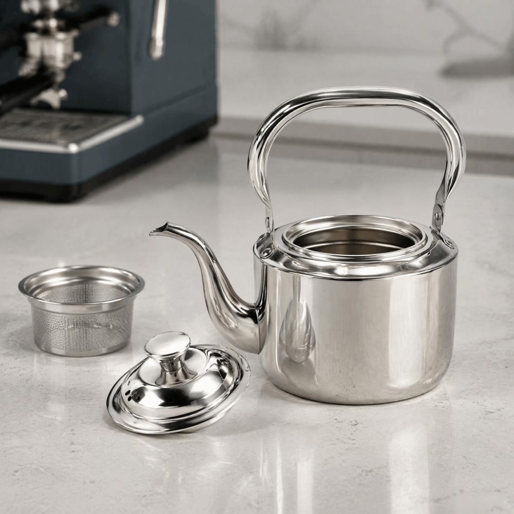 Stainless Steel Stainless Steel Teapot Top Handle Tea Kettle With Infuser For Gas Stove