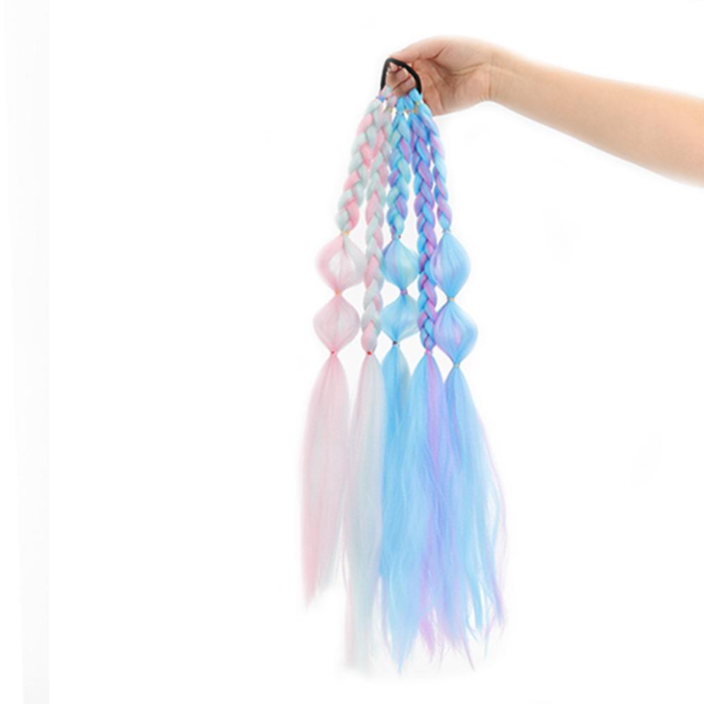 Фонарик Коса Плетение Косы Косы Наращивание Цветные Плетеные Хвосты Натуральные Пузырчатые Jumbo Косы Вечеринка Style 5