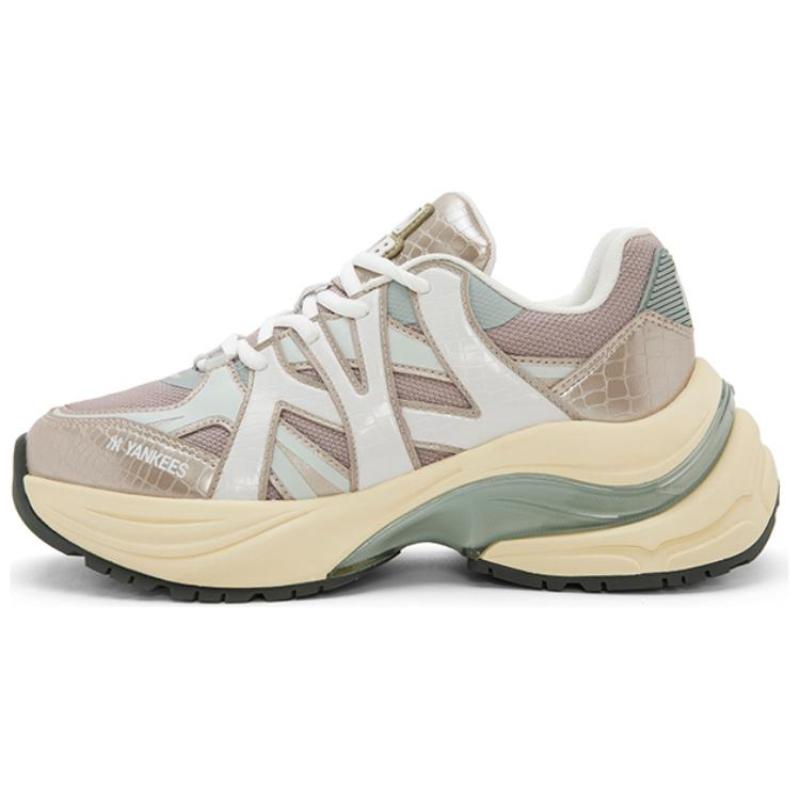MLB Нью-Йорк Янкис Нескользящие Износостойкие Низкие Повседневные Кроссовки Унисекс Золотые Кроссовки 3ARNPDL4N-50GOS 38