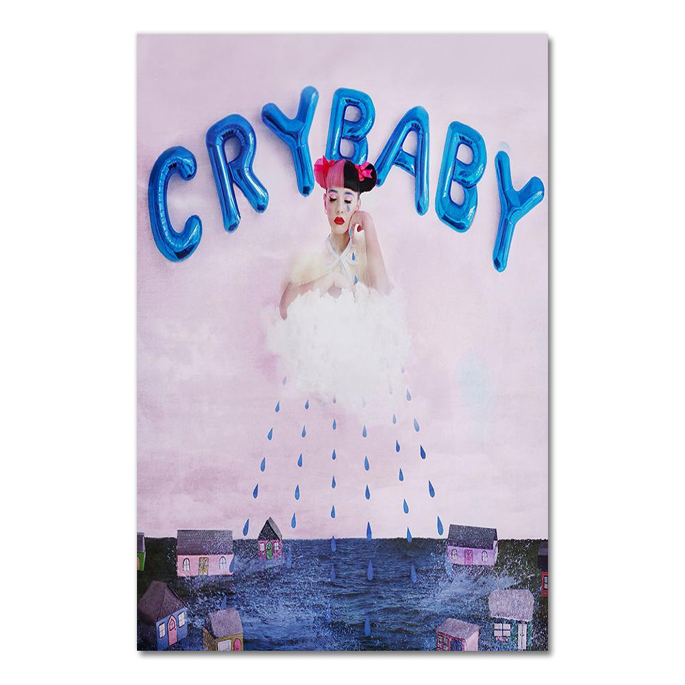 G622 Art Decor Melanie K 12 Cry Baby Hot Album Martinez Hot Music Singer Star Wall Art Canvas Painting Silk Poster