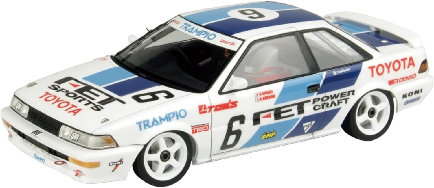 

Гоночная серия Toyota Corolla Levin AE92 1989 JTC SUGO Пластиковая модель PN24039 PLATZ/NuNu 1/24 (Машина)
