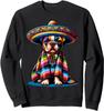 Sombrero Tacos Fiesta French Bulldog Cinco De Mayo Unisex Crewneck Sweatshirt