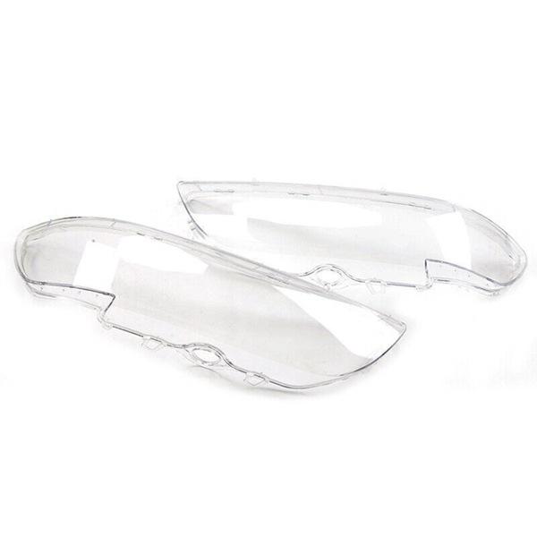 Parts 63128375301 and 63126908405 Fit the Left Headlight Cover and Sealing Strip of a 1996-2003 BMW 5 Series E39.