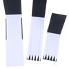 100/500 Stück Schwarze Test-Aromatherapie-Duft-Parfüm-Ätherische Öle Test-Tester-Papierstreifen Buch Baumwoll-Saugpapier