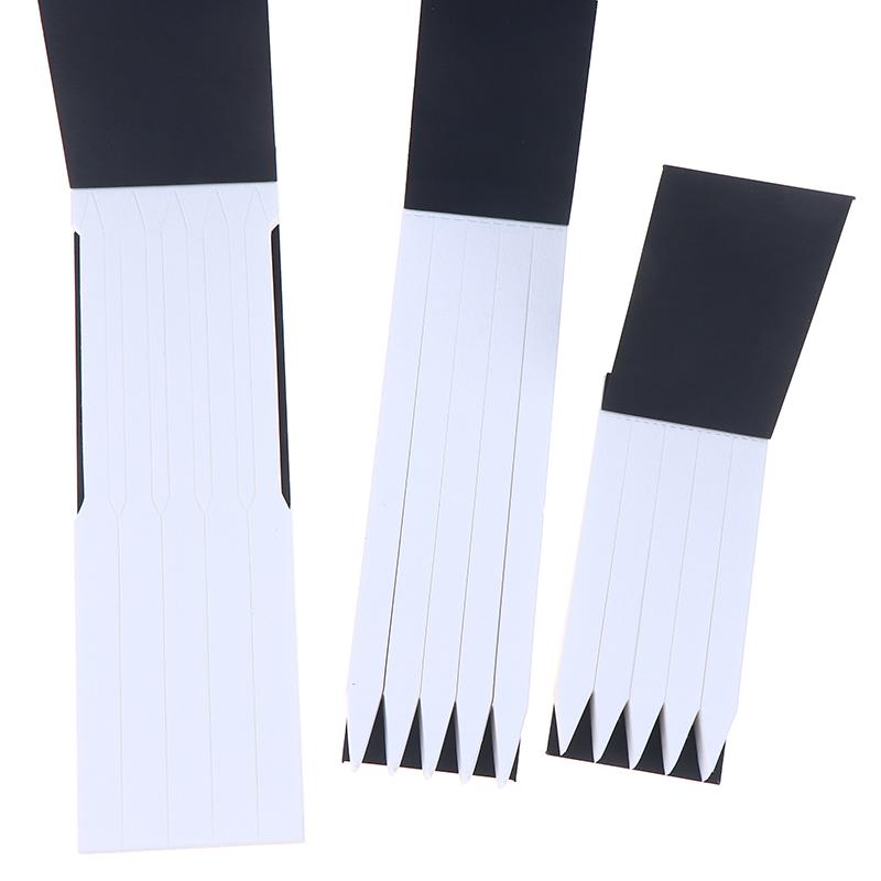 100/500 Stück Schwarze Test-Aromatherapie-Duft-Parfüm-Ätherische Öle Test-Tester-Papierstreifen Buch Baumwoll-Saugpapier