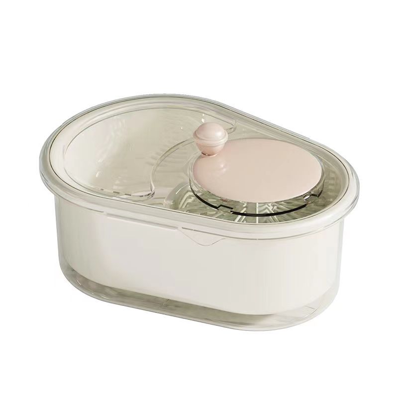 Fruit Cleaner Spinner,Fruit and Vegetable Washing Machine with Brush,Fruit and Vegetable Cleaner with Colander and Bowl 