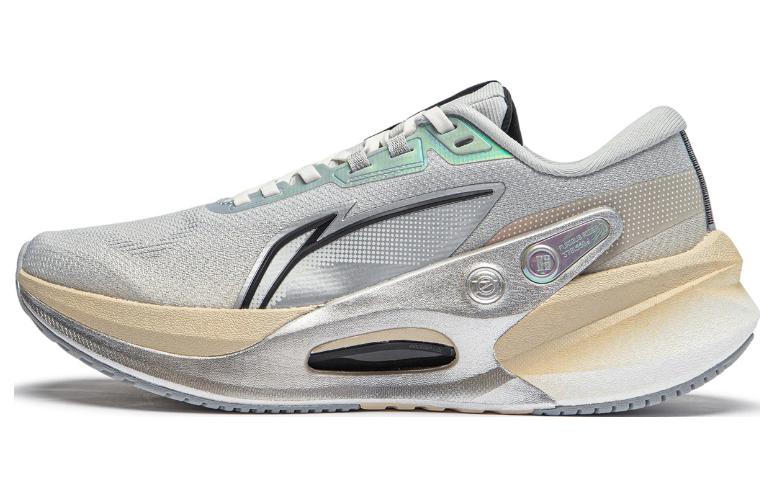 Li Ning Furious Rider 7.0 V2 Износостойкие Низкие Беговые Кроссовки Мужские Серые ARZT007-20 40