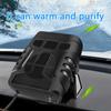 12V/24V Universal Car Heater Automatic Hot Air Blower Electric Fan Winter Warmer Demister Windshield Defroster Heating Fan