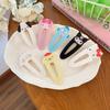 Korean Duck Bill Clip Acrylic Sanrio Jade Cinnamon Dog Bangs Clip Bb Clip Beautiful Girl Hairpin Hairpin Student